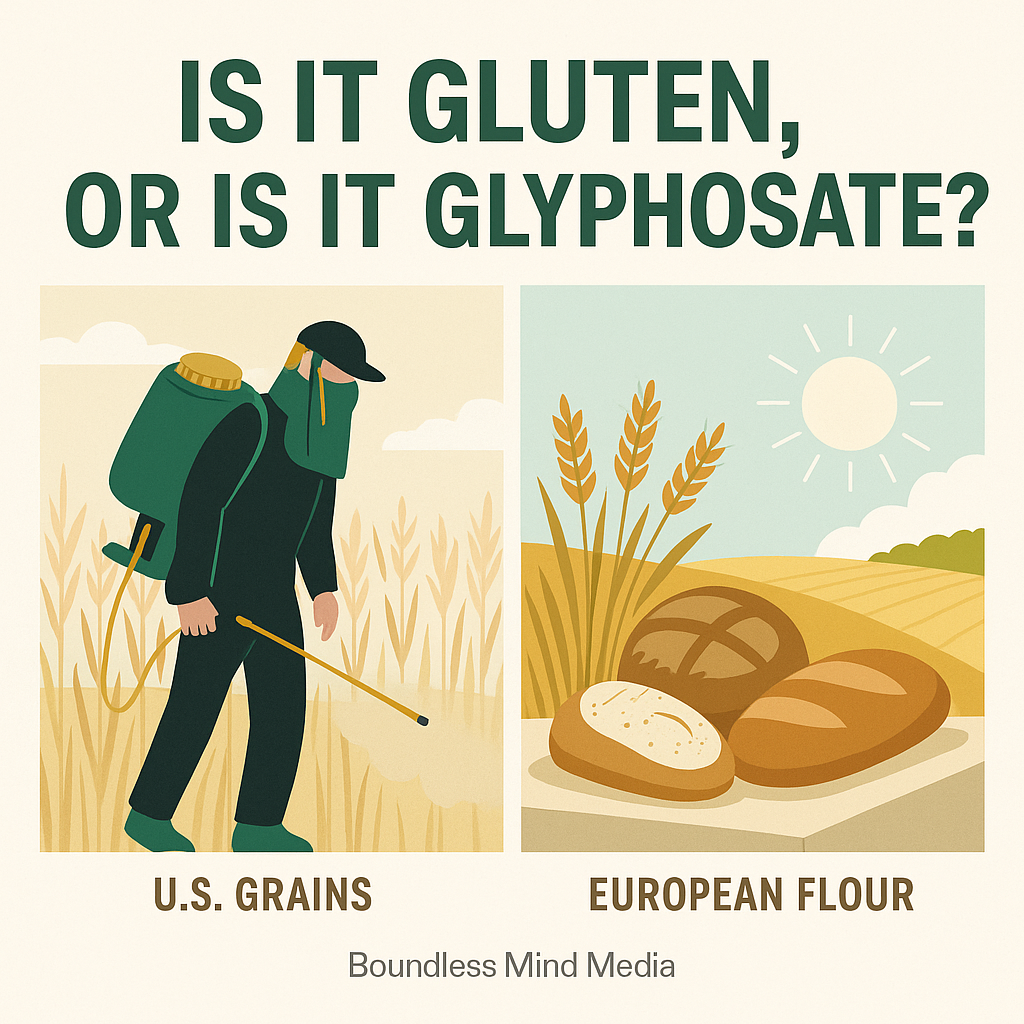 Glyphosate vs Gluten: Why European Bread Feels Different